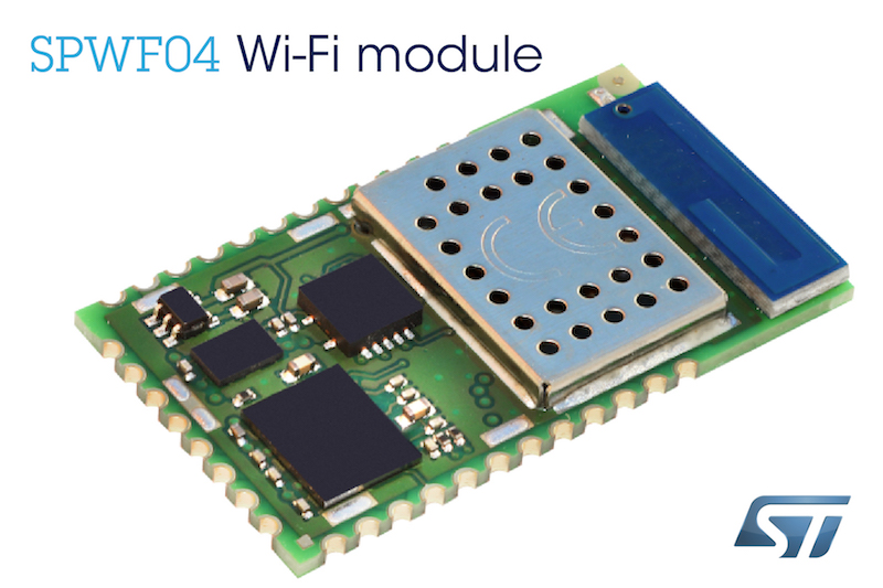 STMicro's Wi-Fi Module simplifies and secures IoT and M2M